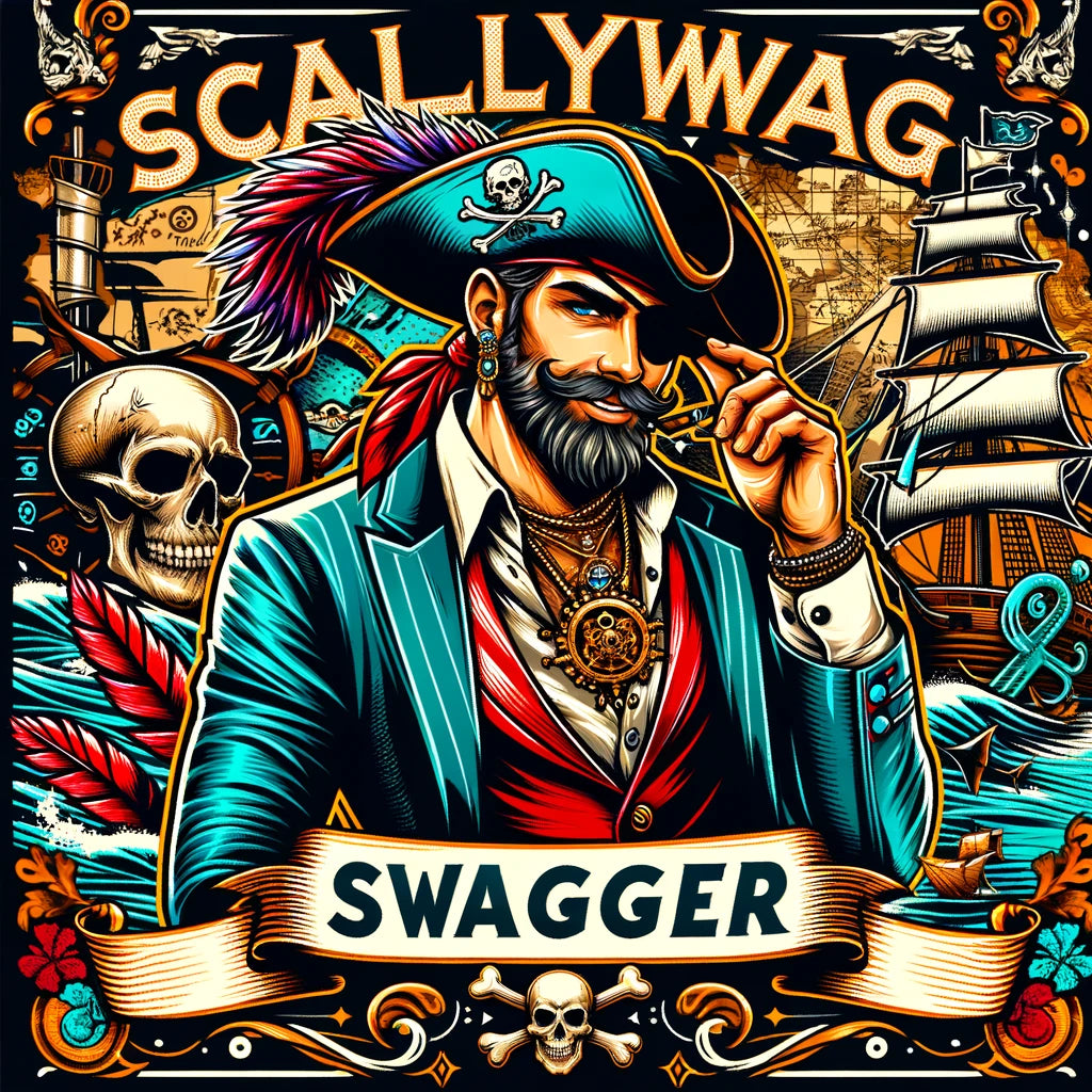 Unleash the Scallywag Swagger with Our Heavy Cotton Tee